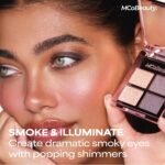 MCoBeauty Ultra Luxe Eyeshadow Quad - Cheeky Chat | Pink Nude Shimmer & Matte Eye Shadow Palette, Blendable, Buildable, Compact with Mirror, Vegan & Cruelty Free - Image 5
