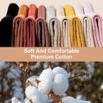 J-BOX 10/8 Pairs Women Cotton Crew Socks - Soft Comfort Dress Socks for Business & Casual, Above Ankle Wear, size 6-11 - Image 4