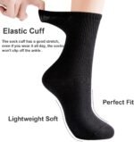 J-BOX 10/8 Pairs Women Cotton Crew Socks - Soft Comfort Dress Socks for Business & Casual, Above Ankle Wear, size 6-11 - Image 5