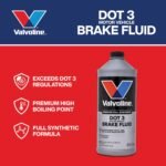 Valvoline DOT 3 Synthetic Brake Fluid with High Boiling Point, Corrosion Protection, Vapor Lock Resistance, Compatible with ABS, Disc and Drum Brake Systems, 32oz - Image 6