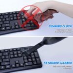 Hayousui 4.3Kpa Keyboard Vacuum Cleaner Mini：Handheld Computer Vacuum Cordless for Car Laptop Sewing Machine Portable Keyboard Vac USB Desk Crumbs Dust Cleaners - Image 4