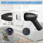 Hayousui 4.3Kpa Keyboard Vacuum Cleaner Mini：Handheld Computer Vacuum Cordless for Car Laptop Sewing Machine Portable Keyboard Vac USB Desk Crumbs Dust Cleaners - Image 7