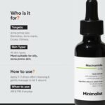 Minimalist 10% Niacinamide Face Serum for Enlarged Pores, Acne & Excess Oil | Reduces Blemishes for Even Skin Tone | For Women & Men | 1 Fl Oz / 30 ml - Image 4