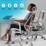Benazcap Memory Foam Seat Cushion for Office Chair, Ergonomic Chair Cushions for Tailbone Pain Relief, Sciatica & Back Support, Office Chair Cushion & Car Seat Cushion - Image 7
