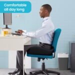 Benazcap Memory Foam Seat Cushion for Office Chair, Ergonomic Chair Cushions for Tailbone Pain Relief, Sciatica & Back Support, Office Chair Cushion & Car Seat Cushion - Image 8