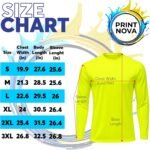Customized Long Sleeve T-Shirt, Design Your Own 100% Polyester Performance Shirt with UPF 30+ Protection, Unisex Fit - Image 4