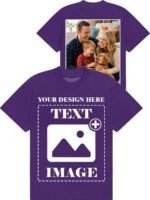 Custom T Shirts, Personalized Your Own Crewneck Tee Shirt, Customized Design Image/Text/Photo Cotton Men Women - Image 2