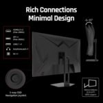 KTC 27 Inch 280Hz Gaming Monitor, 1080P FHD PC Monitor Gamer 240 Hz,1ms GTG, Fast VA,126% sRGB, Adaptive Sync, 4000:1 Contrast Ratio, 350nits, HDR Support, DisplayPort 1.4/HDMI 2.0 VESA, H27E22P - Image 6