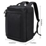 GDNasist Game Console Backpack for PS5, Protective Carrying Case Compatible with Playstation5 Console, Base, 15.6”Laptop, Headset, PS5 Controller, More Game Discs, and Gaming Accessories - Image 8
