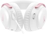 HyperX Cloud III – Wired Gaming Headset, PC, PS5, Xbox Series X|S, Angled 53mm Drivers, Memory Foam, Durable Frame, Ultra-Clear 10mm Mic, USB-C, USB-A, 3.5mm – Pink - Image 3