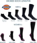 Dickies Men's Dri-Tech Essential Moisture Control Crew Socks, Available in M-XXL (6, 12 Pairs) - Image 5