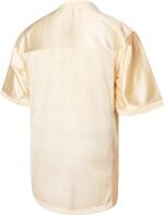 Blank Football Jersey,90s Hip Hop Sports Mesh Practice Plain Football Shirt - Image 4