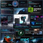 Thunderobot Zero 16 Pro 5070Ti Gaming Laptop, GeForce RTX 5070 Ti, Core Ultra 9 275HX, 16" QHD+ 360Hz Hummingbird IPS Display, 32GB DDR5, 1TB SSD, Per-Key RGB, HD Camera, Wi-Fi 6E, Windows 11 Home - Image 3