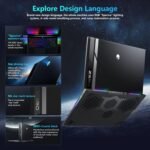 Thunderobot Zero 16 Pro 5070Ti Gaming Laptop, GeForce RTX 5070 Ti, Core Ultra 9 275HX, 16" QHD+ 360Hz Hummingbird IPS Display, 32GB DDR5, 1TB SSD, Per-Key RGB, HD Camera, Wi-Fi 6E, Windows 11 Home - Image 5