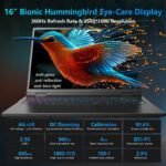 Thunderobot Zero 16 Pro 5070Ti Gaming Laptop, GeForce RTX 5070 Ti, Core Ultra 9 275HX, 16" QHD+ 360Hz Hummingbird IPS Display, 32GB DDR5, 1TB SSD, Per-Key RGB, HD Camera, Wi-Fi 6E, Windows 11 Home - Image 6