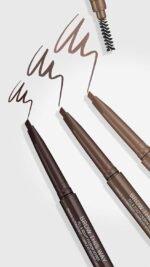 Rimmel Brow This Way Fill & Sculpt Eyebrow Definer, 003 Dark Brown, Double Ended Brow Pencil, Defines & Sculpts Brows, Lasts All Day, Vegan Formula, 0.01 oz - Image 5