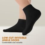 Stanpetix Ankle Socks for Women Low Cut Womens Socks 4 Pairs - Image 5
