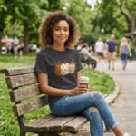 Custom T Shirt for Women and Men, Personalized Shirt with Your Own Text, Unisex Soft Cotton Graphic Tee, Made in The USA - Image 3