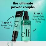 e.l.f. Power Grip Dewy Setting Spray, Ultra Fine Mist Made With Hyaluronic Acid, Grips Makeup For A Hydrated-Looking, Dewy Finish, Vegan & Cruelty-Free - Image 6