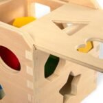 Melissa & Doug Shape Sorting Cube - Classic Wooden Toy With 12 Shapes - Image 9