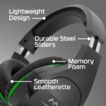 HyperX CloudX Stinger Core – Wireless Gaming Headset, for Xbox Series X|S and Xbox One, Memory foam & Premium Leatherette Ear Cushions, Noise-Cancelling,Black - Image 7