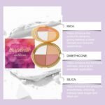 Eye & Cheek Palette- Eyeshadow and Highlighter Makeup, Highlighting Eye & Cheek Palette, Makeup Palettes Contour Kit, 4-in-1 Highlight ShadesMakeup, Defining the Face - Image 7