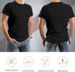 Custom T Shirts for Men Personalized Men's T-Shirts Customized Photo Logo Text Tee Shirt Front Print - Image 6