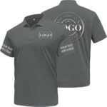 Custom Polo Shirts for Men Women Design Your Own Text Logo Image Personalized Embroidered Print Golf Work Shirts - Image 2