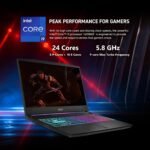msi Katana 15 HX 15.6” 165Hz QHD+ Gaming Laptop: Intel Core i9-14900HX, NVIDIA Geforce RTX 5070, 32GB DDR5, 1TB NVMe SSD, RGB Keyboard, Win 11 Home: Black B14WGK-016US - Image 3