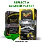 Meguiar's Ultimate Liquid Wax, Improved Liquid Car Wax Formula for Durable Protection that Shines, Premium Towel and Applicator Pad Car Accessories Included, 16 Oz Bottle - Image 10