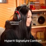 HyperX Cloud III S – Wireless Gaming Headset for Multi-Platform, 2.4GHz, Bluetooth, Battery Life up to 120 Hours 2.4GHz / 200 Hours Bluetooth, 53mm Angled Drivers, Detachable Mic – Black - Image 4