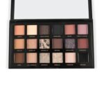 Polet Lusty Eyes Matte Eyeshadow Palette 18 Colors Pigmented Shimmer Glitter Eye Shadow Palette, Long Lasting Waterproof Smokey Gloss Powder black With Sparkly Blacks and Silvers - Image 4