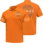 Custom Polo Shirts for Men Women Design Your Own Text Logo Image Personalized Embroidered Print Golf Work Shirts - Image 2
