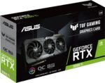 ASUS TUF Gaming NVIDIA GeForce RTX 3060 Ti V2 OC Edition Graphics Card (PCIe 4.0, 8GB GDDR6, LHR, HDMI 2.1, DisplayPort 1.4a, Dual Ball Fan Bearings, Military-Grade , GPU Tweak II) (Renewed) - Image 6
