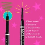 NYX PROFESSIONAL MAKEUP Micro Brow Pencil, Precise Eyebrow Pencil - Espresso - Image 3