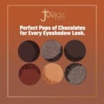 Juvia's Place Palette The Chocolates - Tan, Auburn, Shades of 6, Rich Dark Chocolate Palette, Professional Eye Makeup, Pigmented, Makeup Palette for Eye Color & Shine - Image 5