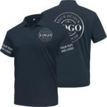 Custom Polo Shirts for Men Women Design Your Own Text Logo Image Personalized Embroidered Print Golf Work Shirts - Image 2