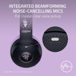 Razer Kraken Kitty V2 BT Wireless RGB Headset, Kuromi Edition | Chroma RGB Kitty Ears & Earcups, Bluetooth 5.2, 40 mm Drivers, Noise-cancelling Mics, Lightweight, USB-C, 40 Hr Battery - Image 6