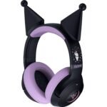 Razer Kraken Kitty V2 BT Wireless RGB Headset, Kuromi Edition | Chroma RGB Kitty Ears & Earcups, Bluetooth 5.2, 40 mm Drivers, Noise-cancelling Mics, Lightweight, USB-C, 40 Hr Battery - Image 8