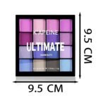 K'APEINE Eyeshadow Palette, Purple Matte Glitter Eye Shadow Palette Goth Eyeshade Kit 16 Colors Pigmented Eye Makeup Palette for Rave Parties, Music Festival, Performance, Costume and Halloween - Image 6