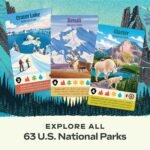 Keymaster Games Parks Base Camp | Beautiful Strategy Game for Families, Adults or Solo | Best Board Game for Nature, Outdoors, and Hiking | The US National Parks Game | Ages 10+ | 1-5 Players - Image 4