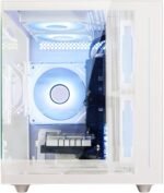 suevery Desktop Computer Prebuilt Gaming PC White | Ryzen 5 5500 Up 4.2 G 6cores 12threads 16G DDR4 RAM 512G SSD RX6500 XT 4G Gamer Home 4K Pro - Image 10