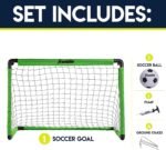 Franklin Sports Mini Soccer Goal with Ball and Pump - Image 4