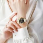 OLEVS Womens Watches Classic Dress Quartz Female Wristwatch Ladies Stainless Steel Waterproof Luminous Date Easy Read Watch for Lady - Image 3
