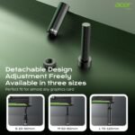 acer GPU Support Bracket, GPU Stand with Magnet Non-Slip Base, (S, 25-50mm) | Adjustable Graphics Card Holder, Video Card Sag Holder Bracket Fits Most Cases, Tool-Free GPU Brace - Image 6
