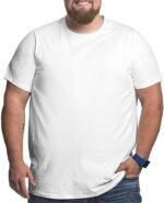 Custom Plus Size T-Shirts for Men - Personalized XL to 6XL Cotton Shirts with Your Text, Photo, Logo - Image 2