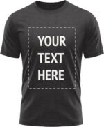 Custom T Shirt for Women and Men, Personalized Shirt with Your Own Text, Unisex Soft Cotton Graphic Tee, Made in The USA - Image 2