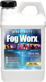 FogWorx Extreme High Density Fog Juice - Long Lasting, High Output, Water Based Fog Machine Fluid - Half Gallon, 64oz - Image 2