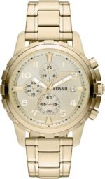 Fossil Men's Watch, Dean Quartz Stainless Steel Chronograph Watch for Men - Image 2