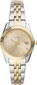 Fossil Women's Watch, Scarlette Quartz Stainless Steel Three-Hand Watch for Women - Image 2